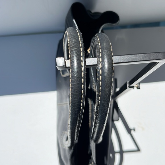 Tod's Vintage Classic Black Pebbles Leather D-Bag Tote Bag - Picture 15 of 16